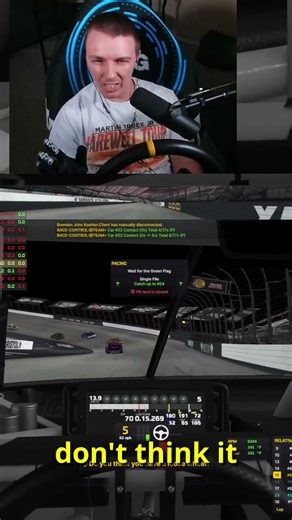 They Slid Into My DMs #racinggame #iraicng #nascar