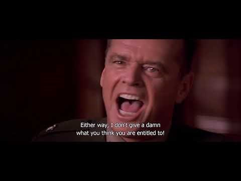 A Few Good Men (1992) -Trial Scene "You can't handle the truth"