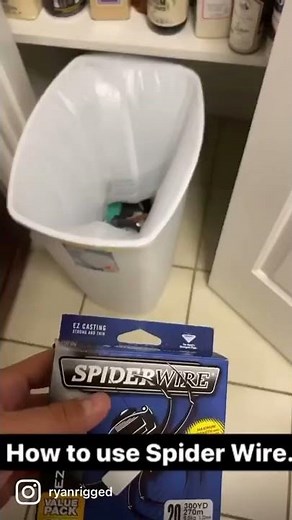 How to use spider wire