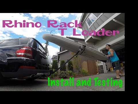 Rhino Rack T Loader - Install and testing