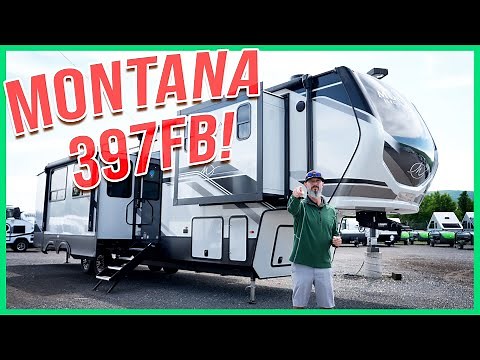 High Country! 2025 Montana 397FB Fifth Wheel Travel Trailer Tour | Beckley's RVs