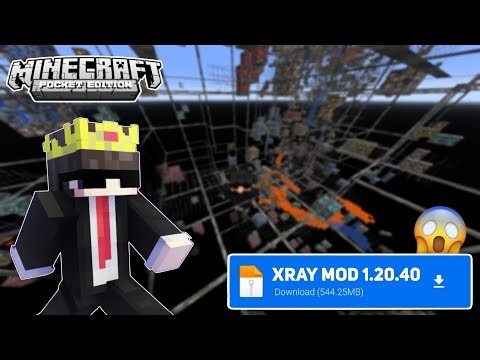 XRAY-MOD For Minecraft Pocket Edition || 1.20.40 || Minecraft In Hindi