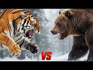 Tiger vs Bear – Ultimate Wild Clash in the Siberian Forest!