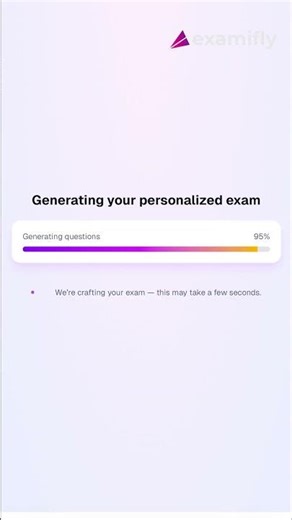 🎯 AI-Generated Questions + Practice in Real Exam Environment || Examifly #exampreparation