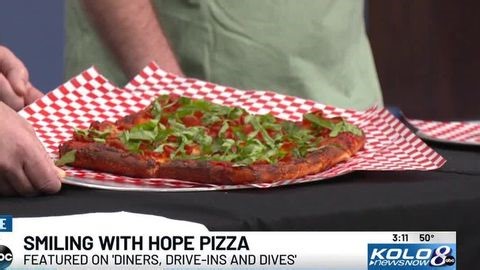 Smiling With Hope Pizza On 'Diners, Drive-Ins And Dives' | Haystack News