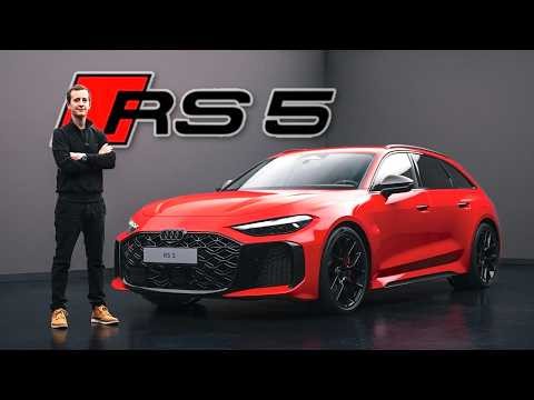 Nouvelle Audi RS5 (B10) 2026 : 639ch, 1ère Plug-In Hybride chez Audi Sport !