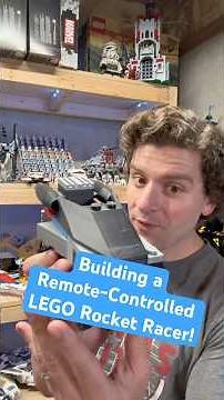 Building a Remote Controlled LEGO Rocket Racer!