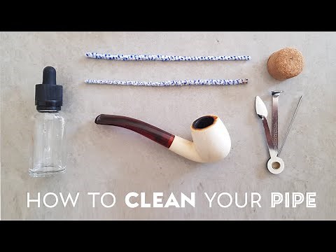 How to clean your PIPE - ASMR