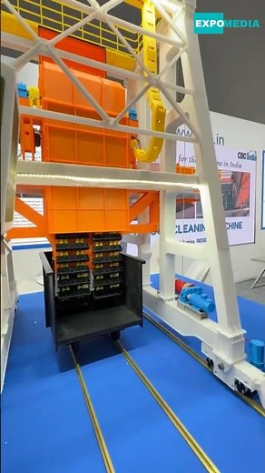 Innovative Wagon Unloader & Cleaner Prototype for Bulk Handling | CBC India at Cement Expo 2025