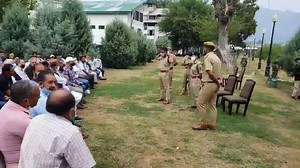 7.7K views · 16 reactions | Srinagar Police under SSP Srinagar Sandeep Chodhary and traders of Lalchowk and Maisuma meet at band area of lalchowk to discuss the problems facing by traders. Necessary instructions were passed in spot. | The Voice of kashmir Live | Facebook
