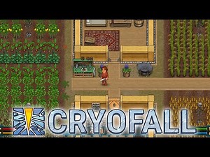 FIRST LOOK - NEW Hunting Building Crafting AWESOME BASES - Cryofall Multiplayer Live Gameplay