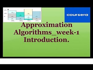 Approximation Algorithms week 1 Introduction Quiz Answers.