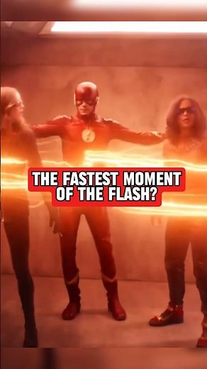 The Flash’s FASTEST Moment? #theflash #barryallen #shorts