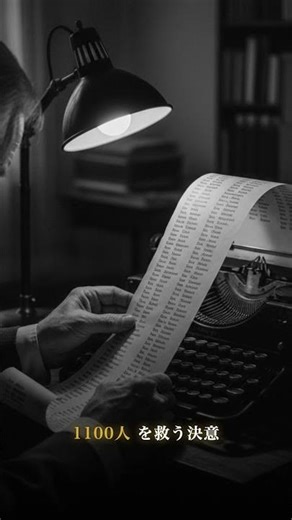 【シンドラーのリスト】1100人の命を救った実業家の実話 #shorts