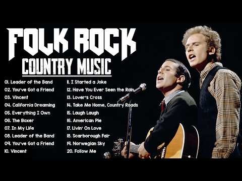 JOHN DENVER, PHIL COLLINS, JIM CROCE, CAT STEVENS, DON MCLEAN, BREAD - FOLK ROCK AND COUNTRY HITS
