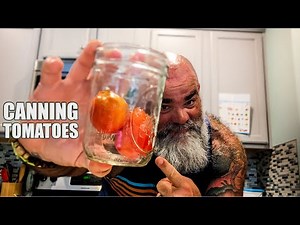 Pressure canning tomatoes to use in any recipe