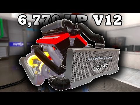 The Most Powerful V12 Engine Ever! (LCV 4.2) | Automation The Car Company Tycoon Game