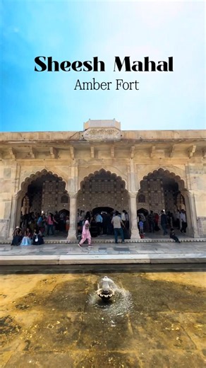 Sheesh Mahal Amer fort jaipur