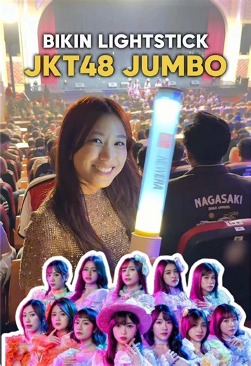 pamerin Lightstick RAKSASA ke JKT48 ,dan reaksi nya... 🤩✨ keren banget performance nya 😱 #HonorofKings #HOK #HOKPLUS #TheGrandVenture #JKT48