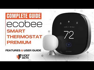 How to Use: Ecobee Smart Thermostat Premium User Manual | Features & Setup Guide