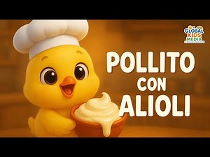 🐔🎤 Pollito Con Alioli (Viral En TikTok) | Canción Infantil Súper Contagiosa 💃🤩