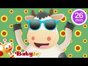 Μέτρα και Χόρεψε 🕺+ Περισσότερα Νηπιαγωγεία και τραγούδια για παιδιά 🎵 | ‪@BabyTVGR‬