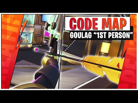 CODE MAP : GOULAG " PERSPECTIVE " Première personne ! Fortnite Créative