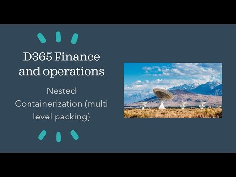 Nested Containerization - Microsoft D365 Finance and Operations