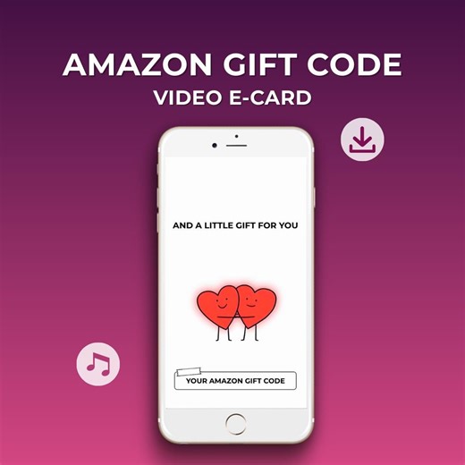 Animated Gift Code Video E-card • Long Distance Gift (instant Download) - Etsy