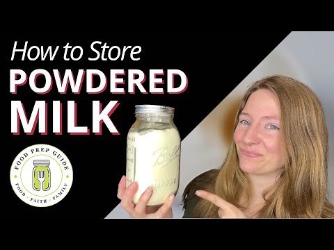 Powdered Milk & Long-Term Storage