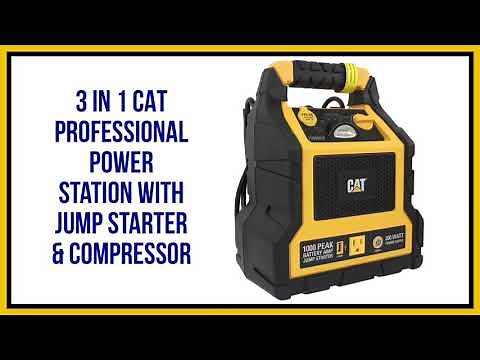 Costco CAT 3 in 1 Professional Power Station with Automotive Jump Starter & Compressor
