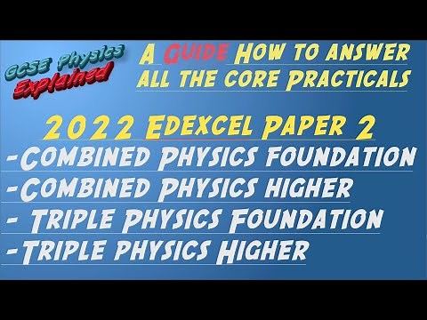 Last minute revision 2022 Physics paper 2 Core practicals walkthrough
