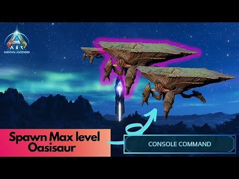 Tamed Oasisaur Spawn Command | Ark Survival Ascended