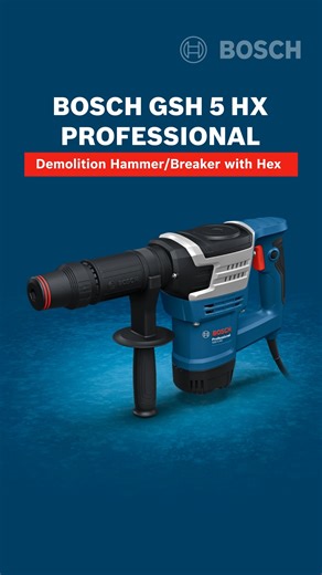 15K views · 707 reactions | #PowerTools Meet the Bosch GSH 5 HX...