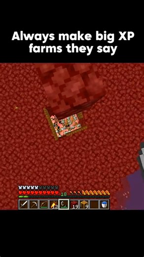 Minecraft xp farm 🤯.