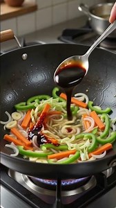 🍜Spicy Garlic Rice Noodles in Just 10 second #ricenoodles 🔥 | Easy Noodle Recipe