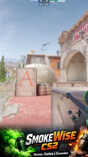 cs2 Inferno Sneaky smoke #CS2 #CounterStrike2 #CS2Smokes #inferno #CS2Shorts