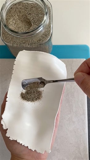 sand clay = magic ✨🌙•••#thecraftnutclay#polymerclay#handmade#makersgonnamake#creativeprocess#witchyaesthetic#earthinspired | The Craft Nut Clay