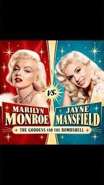 The Goddess and the Bombshell: Marilyn Monroe versus Jayne Mansfield￼