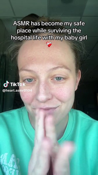 Trying to stay sane while surviving in this hospital. Yall help me so much ❤️‍🩹🥹 #asmr #tingles #lofiasmr #fastagressiveasmr #asmrsounds #asmrplucking #heartwarrior #asmrhandmovements #momlife #lofi #asmrrelax #asmrreiki