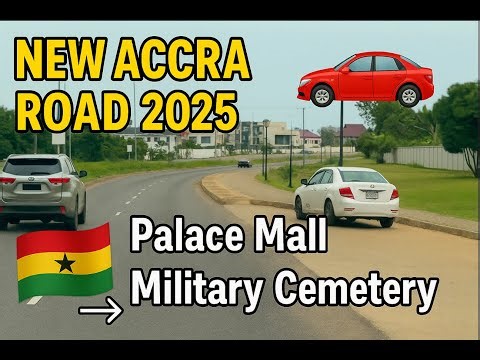 Driving Ghana’s Most Beautiful New Road 2025 🇬🇭