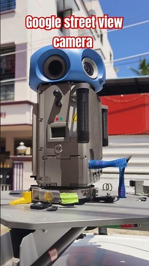 Google Street View Car Spotted! How They Capture the World #google #best #360degree #camera #street