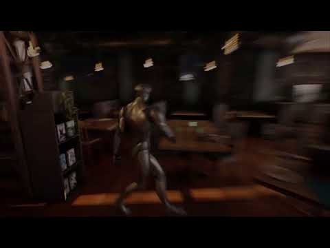 Library Cafe Environment Walkthrough | Max PC Settings | Real-Time Relaxed Tour