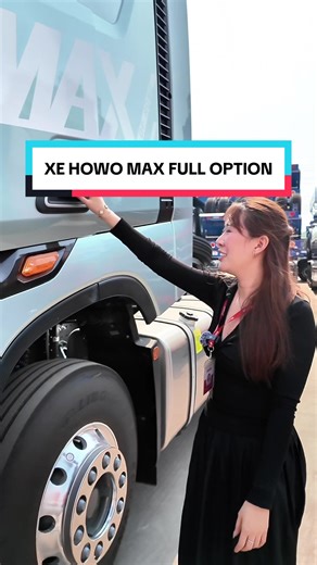 Xe HOWO MAX Full Option - Hiện Đại và Tiện Nghi