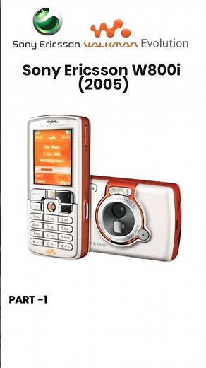 Sony Ericsson Walkman Evolution 🎵 Part 1 (2005–2007) #ahorts #sony #walkman #sonywalkman #smartphone