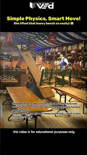 Simple Physics, Smart Move! 😲 | Lever & Torque Explained in Real Life #shorts