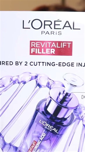 I tested the new L’Oréal revitalift Filler serum! #skincare #loreal #hydratingserum