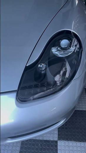 986 Headlight Projector Upgrade #porsche #986 #boxster
