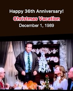 ‘National Lampoon’s Christmas Vacation’ released in theaters 36 years ago today on December 1, 1989 🎥🏡🎄 “Save the neck for me, Clark.” #80s #genx #favoritemovies #christmasvacation #christmas | 80s Deennice