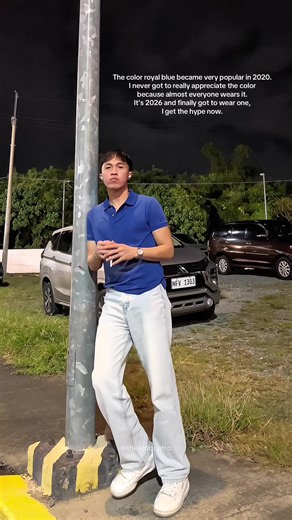 Royal Blue Polo Shirt Lookbook for Men